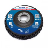 Disc din material&sbquo; fibra abraziva 125mm, diametru gaurii 22.2mm Dedra