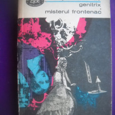 HOPCT GENITRIX /MISTERUL FRONTENAC/FRANCOIS MAURIAC- 1969 - 271 PAGINI