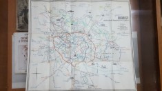 București, hartă, Rețeaua de transport &icirc;n comun, Schema circulației de noapte