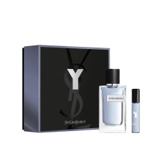 YSL Y Set cadou pentru barbati EDT 100 ml + EDP 10 ml