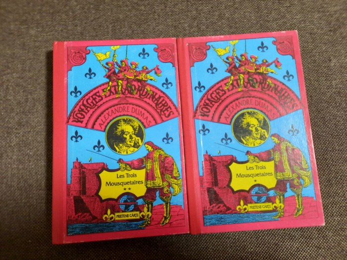 Les Trois Mousquetaires EDITIE DE LUX PRIETENII CARTII &ndash; Alexandre Dumas