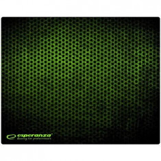 MOUSE PAD GAMING GREEN 25X20 Util ProCasa foto