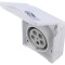 Conector alimentare AC trifazat 16A 415VAC IP44 PCE