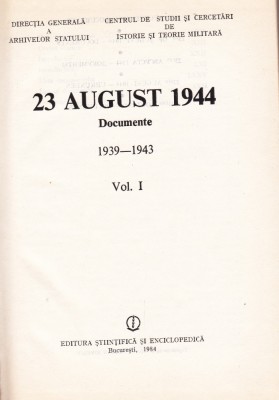AS - 23 AUGUST 1944 ( 4. VOL ) foto
