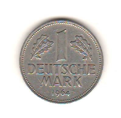 SV * Germania EIN MARK 1964 D / 1 DM XF