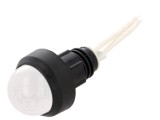 Lampă LED Convex Albă &Oslash;13mm 230VAC IP40 Plastic