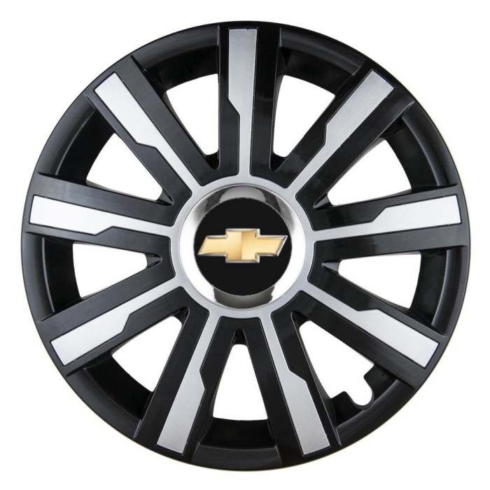Set 4 Capace Roti Autohelix MSA&reg;, potrivite jantelor de R15, pentru Chevrolet, model mirage