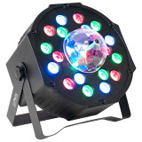 Cumpara ieftin Proiector lumini Par LED cu efect astro, DMX, 18 LED-uri