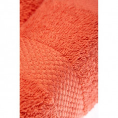 Set of 2 pcs bath towel 50x90 cm - coral foto