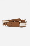 Karl Lagerfeld curea poseta femei, culoarea bej, A2W50022