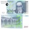 BOSNIA HERTEGOVINA █ bancnota █ 200 Konvertibilnih Marka █ 2022 █ P-71 █ UNC