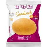 Chifla cu Fibre Low-Carb Keto Proteica fara Zahar Adaugat 40g