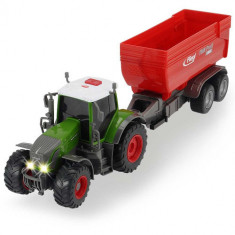Tractor Fendt 939 Vario Dickie Toys cu Remorca 41 cm foto