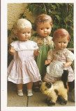 TD3 -Carte Postala- GERMANIA - Schildkrotpuppen Modell Erika um 1940/50