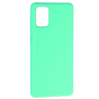 Husa pentru SAMSUNG Galaxy A51 - Silicone Cover (Menta) foto