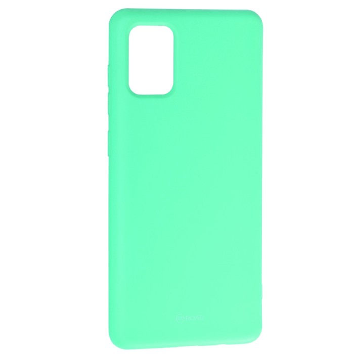 Husa pentru SAMSUNG Galaxy A51 - Silicone Cover (Menta)