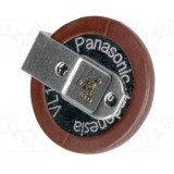 Acumulator baterie panasonic Li VL1220 3V 7mAh 2pin pt.PCB and Oslash 12 6x2 65mm