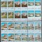 ROMANIA 1986 LP 1155 STATIUNI BALNEO-CLIMATERICE BLOCURI DE 4 TIMBRE MNH