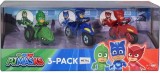 EROI IN PIJAMALE SET 3 MOTOCICLETE CU FIGURINA SCARA 1:64, Simba
