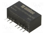 Convertor DC/DC AIMTEC 1W 4,5-36V intrare 12V/-12V ieșire THT SIP8