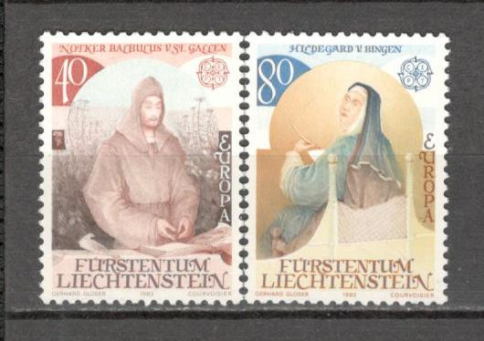 Liechtenstein.1983 EUROPA-Mari realizari SE.572