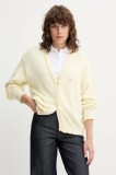 American Vintage cardigan culoarea bej, light, DYL19AE25