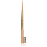 Wibo 3in1 Eyebrow Stylist creion dermatograf cu două capete pentru spr&acirc;ncene cu pensula 1 0.6 g