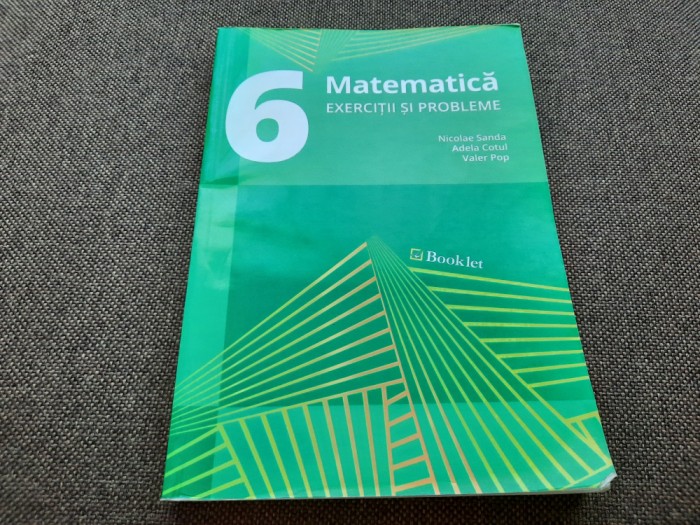 Matematică, exerciții și probleme pentru clasa a VI-a - Nicolae Sanda RF22/3