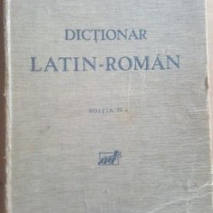 Dictionar latin-roman (ed. IV) - Ioan Nadejde