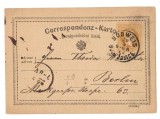 Austria 1875 Postal History Rare Postcard Correspondenz karte Bohemia D.145