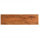 Blat masa 100x20x2,5 cm lemn solid dreptunghiular de acacia GartenMobel Dekor, vidaXL