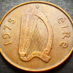 Moneda 2 PENCE - IRLANDA, anul 1975 *cod 3331 A