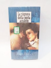 Caseta video VHS originala film - The Woman Next Door - sigilata limba italiana foto