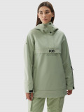 Geacă softshell de snowboard membrana 5000 pentru femei - verde, 4F Sportswear