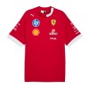 Ferrari tricou de bărbați official Teamline Replica red F1 Team 2025 - XXL, Puma