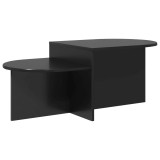 vidaXL Masă de cafea Stejar Negru 100 x 50 x 40 cm Lemn prelucrat 8001047