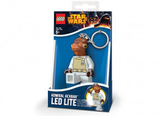 Breloc cu lanterna LEGO Star Wars Admiral Ackbar (LGL-KE59) foto