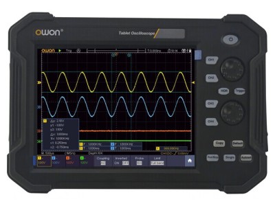 Osciloscop Manual 100MHz LCD TFT 8 Canale TAO3104 foto