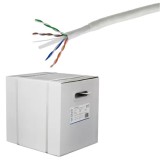 Cablu UTP DE EXTERIOR double jacket, cat 6, cupru, 305m, 4x2x23 AWG - eRaya NET6PDG-305