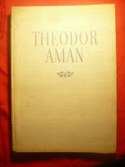 Album Pictura - Theodor Aman - Ed.1954 ,in lb.franceza ,70reproduceri ,text lb.f