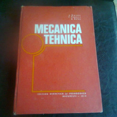 MECANICA TEHNICA - A. RIPIANU