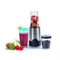 Blender smoothie Qilive cu 6 recipiente si 2 lame inox foto