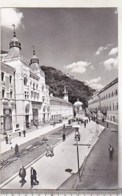 bnk cp Baile Herculane - Vedere din statiune - uzata foto