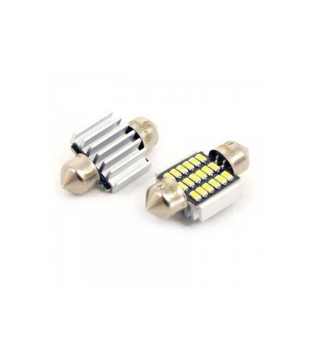 LED Sofit 31mm Canbus Plafoniera numar de inmatriculare 12V 2W 170lm CAN116 set 2buc Carguard