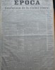 Ziarul Epoca, 10 Noiembrie 1899 ; Conferinta de la Clubul Liberal