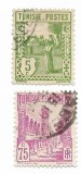 Tunisia - Pamant si oameni, 1926, valori obliterate