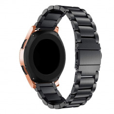 Curea otel inoxidabil Tech-Protect Stainless Samsung Galaxy Watch (42mm) Black foto