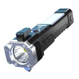 Cumpara ieftin Lanterna multifunctionala, magnetica, ciocan de siguranta, baterie reincarcabila, cablu de incarcare USB inclus, Dactylion