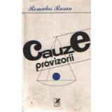 Cauze provizorii - Proze