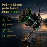 Mulineta Spinning pentru Pescuit, Model TM 10000